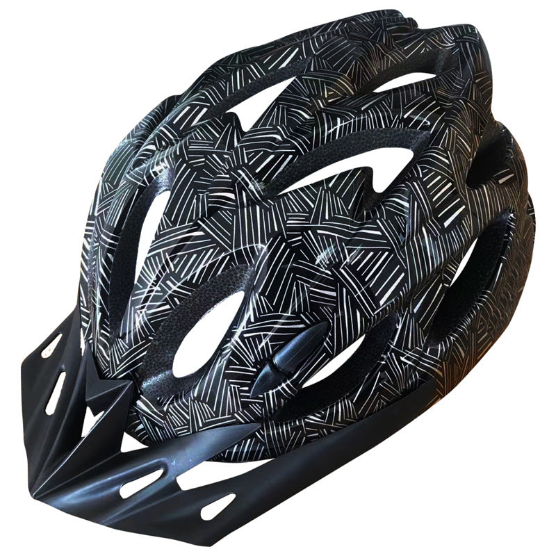 Cyclisme Casque Cyclisme Type de lumière Highway Mountain Bicycle Intégré Into Ma