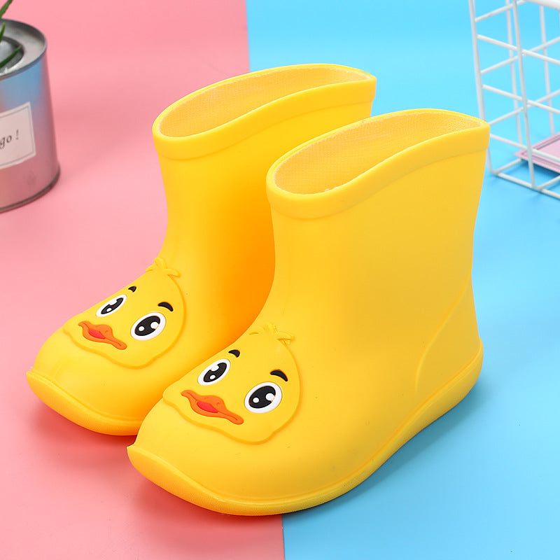 Bottes de pluie pour enfants Courte antidérapante