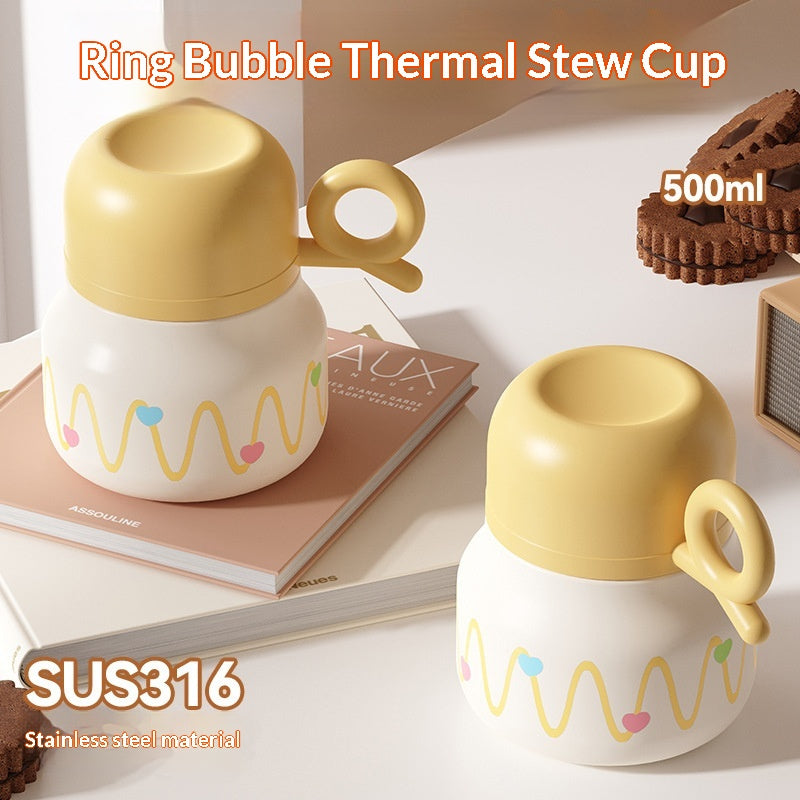High appearance stainless steel insulated mug