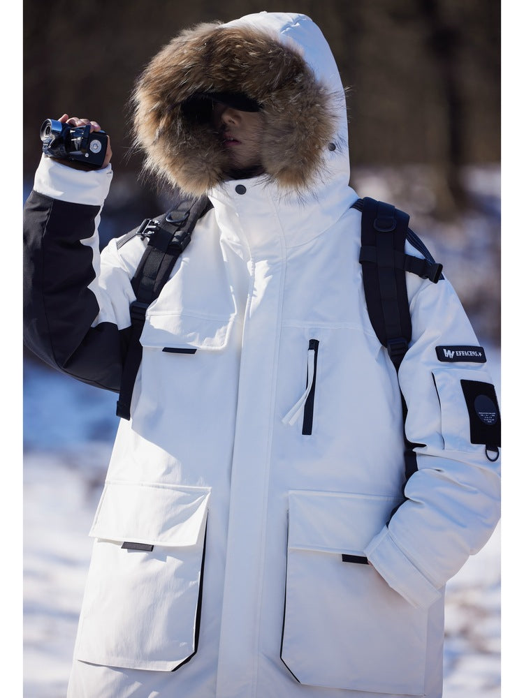 Hommes Automnehiver Veste rembourrée Veste froide