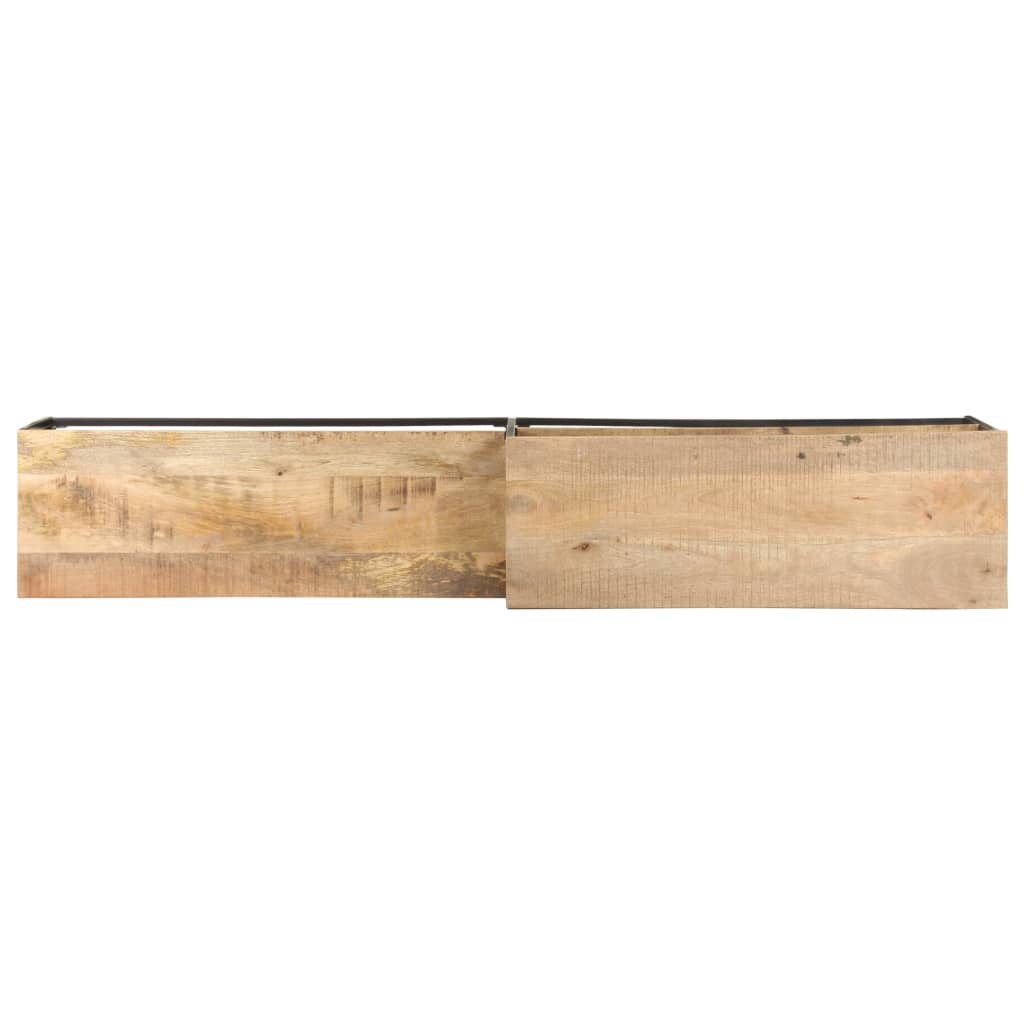 Armoire TV 180x Bois de mangue dur