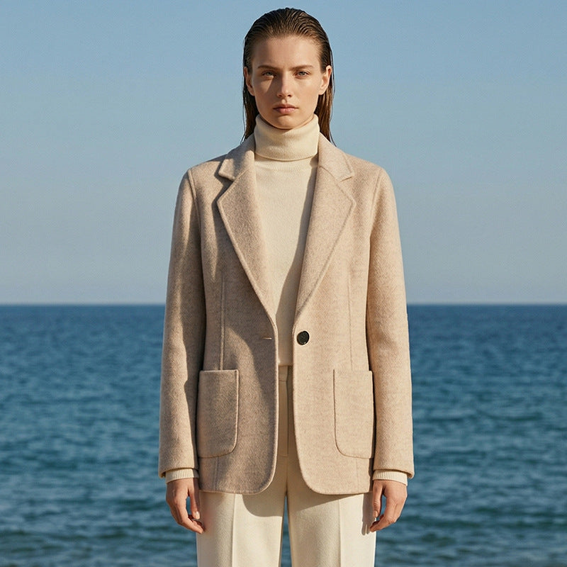 Manteau en laine pour femmes