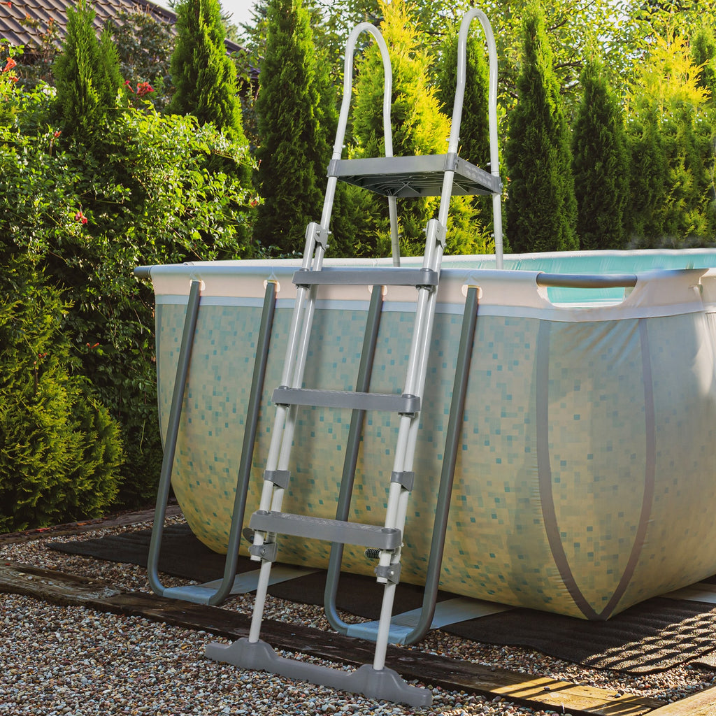 70" Au-dessus du sol Piscine Échelle