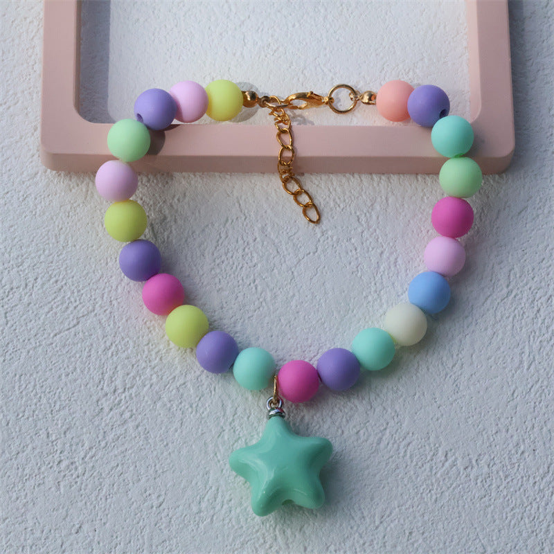 Collier pour animaux de compagnie de couleur mode