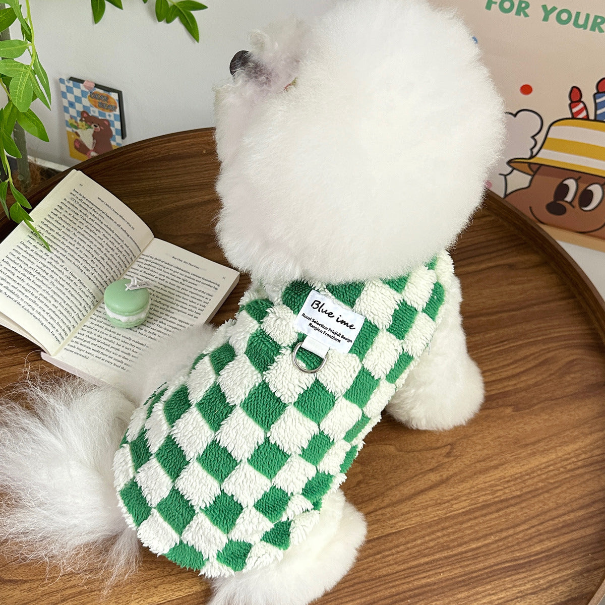 Vêtements de chat Teddy Bichon Veste de traction VIP