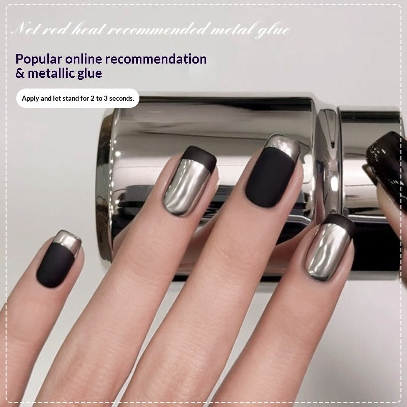 Miroir liquide de style japonais Gel métallisé polonais