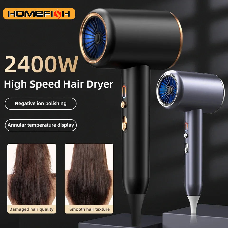 F33 Séchoir professionnel à cheveux Brosse à air froid Sèche-cheveux Négatif Sèche-linge Lonique Fort