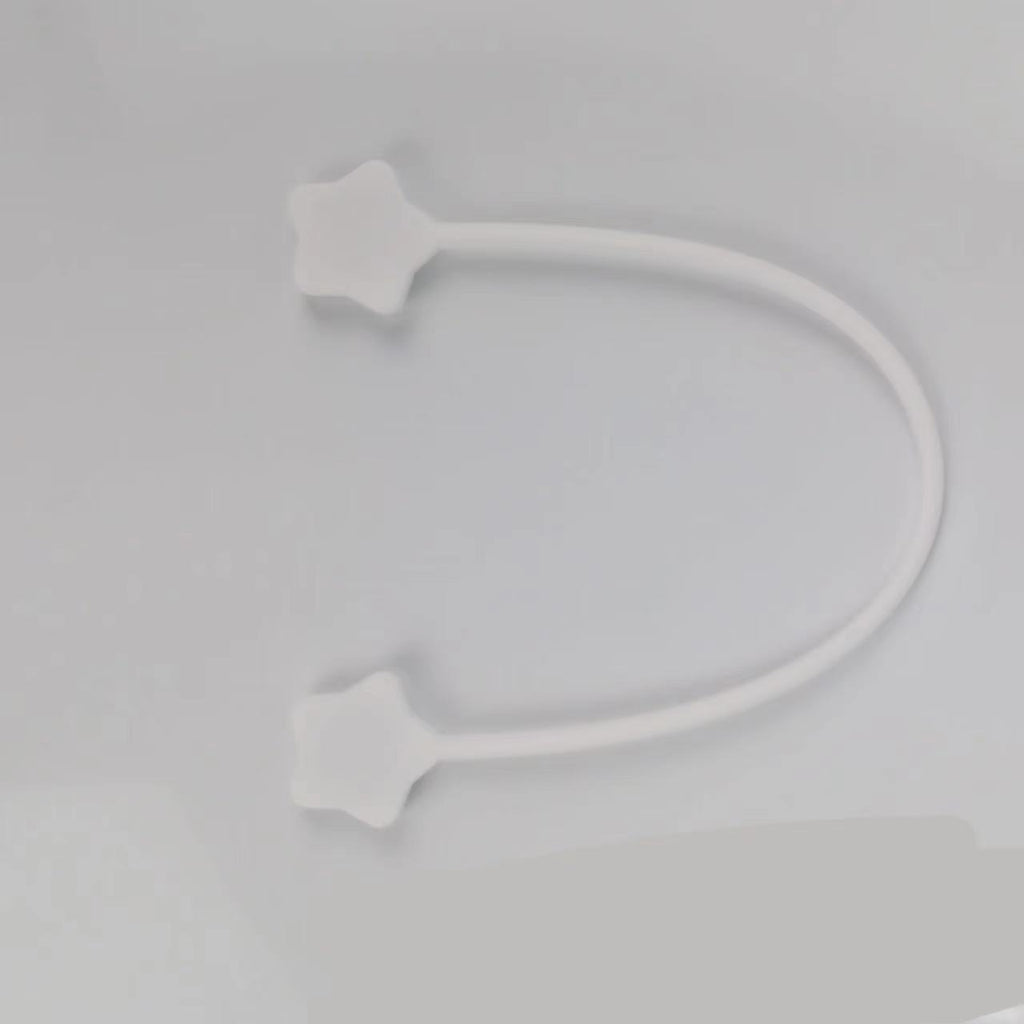 Étoile Magnet Winder Silicone Matériel Téléphone portable Organisateur de fil Magnet Clip