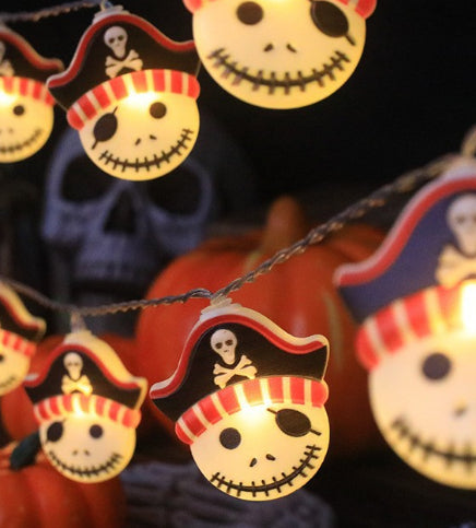 Wansheng Ghost Festival Atmosphere Festival LED Pumpkin Bat lumières décoratives