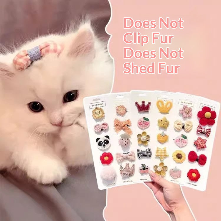 Pet Hair Clips Dog Baby Poodle Hair Accessories Chat