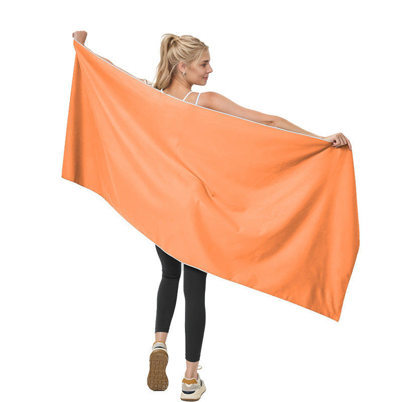 Serviette en microfibre à séchage rapide Serviette de bain polyvalente extérieure
