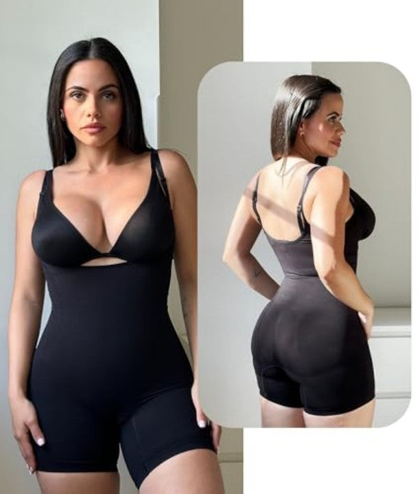 Open Bust Shapewear Tummy Control bodys for Women Seamless Compression High Waisted Bo