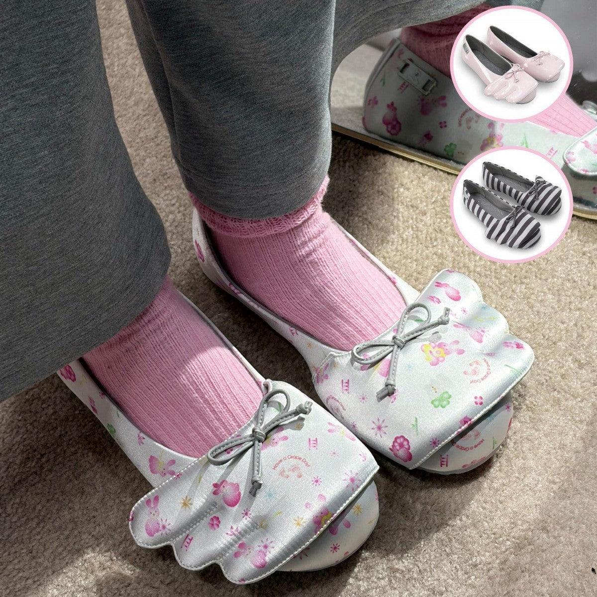 Chaussures pour femmes à bout rond