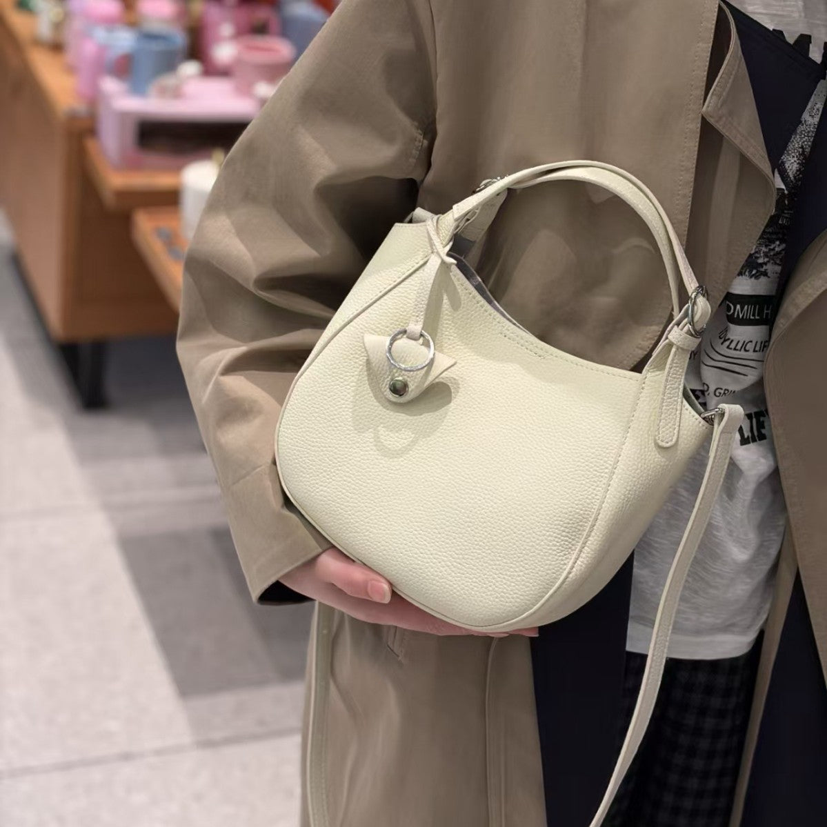 Top-grain Cowhide Main-grain sac de pied