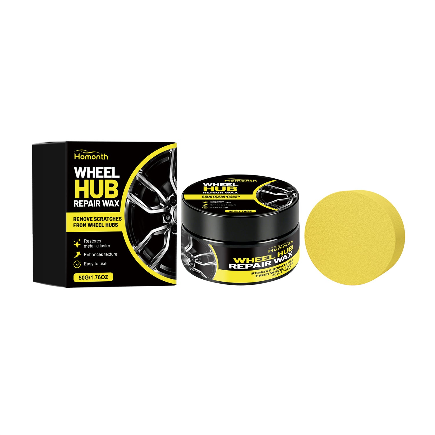 Wax de réparation de moyeu de roue