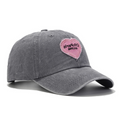 Les femmes lavées et décontractionnées Patchwork brodé Casquette de baseball pour Stree
