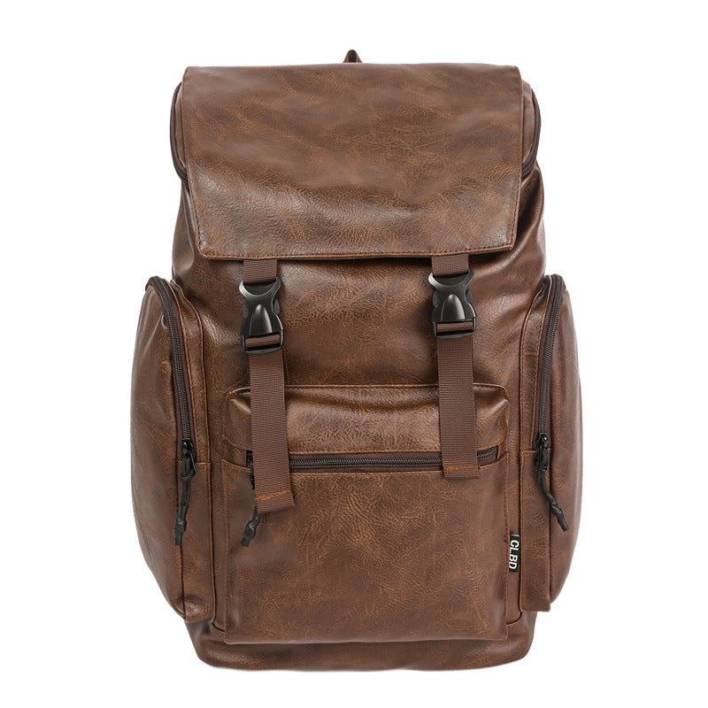 Sac à dos pour femme en cuir de vache en cuir de rétro