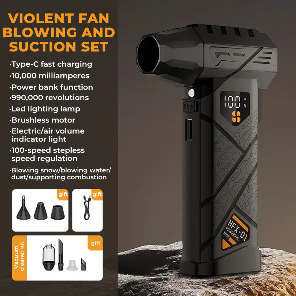 High-speed Violent Turbo Pocket Fan