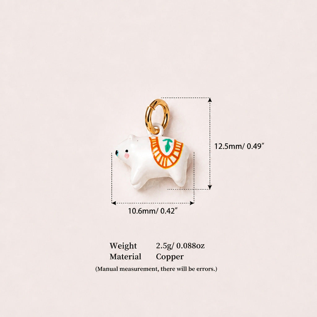 Collier mignon petit pendentif animal