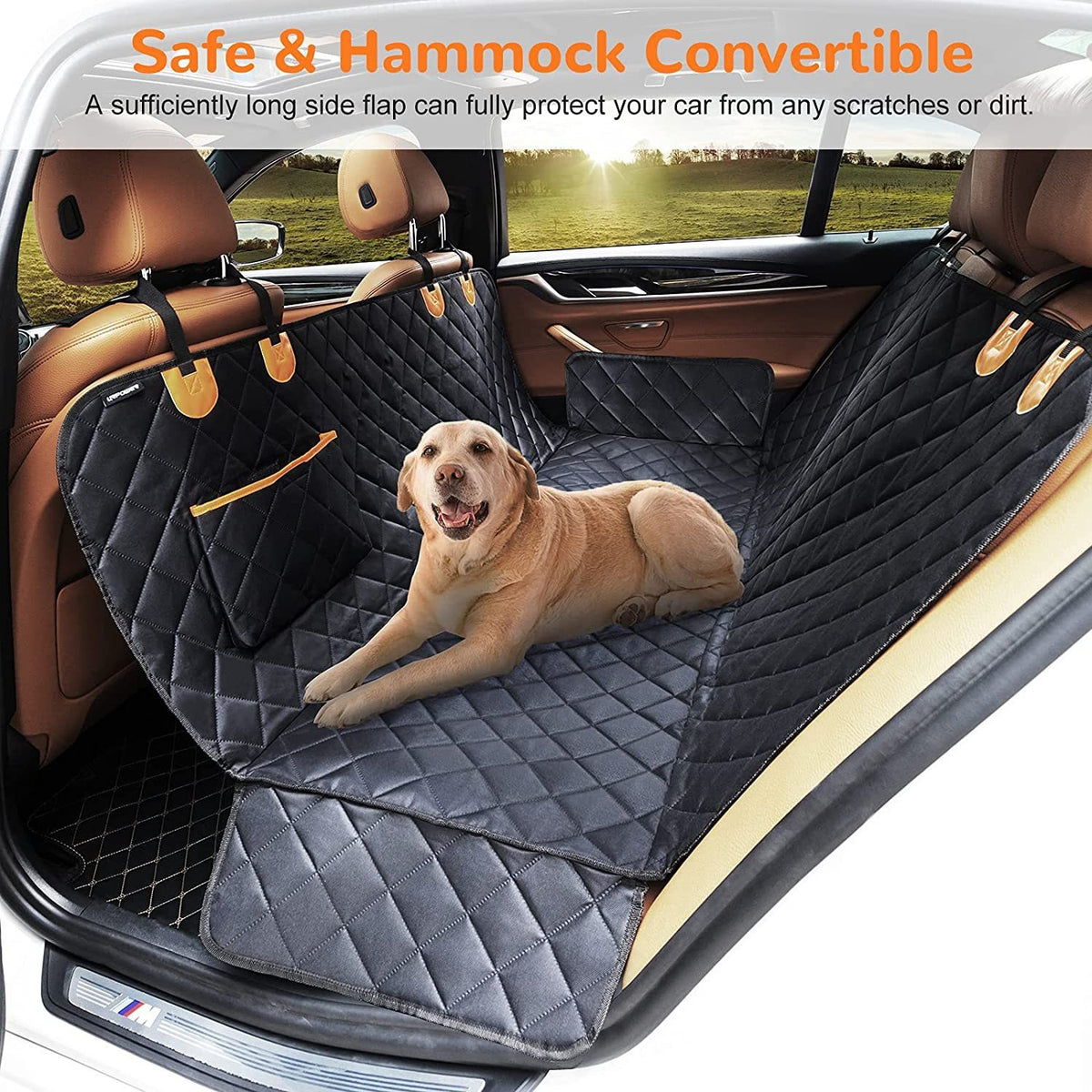 Animaux de compagnie Voyage Siège arrière Coussin chien Voyage Toilette