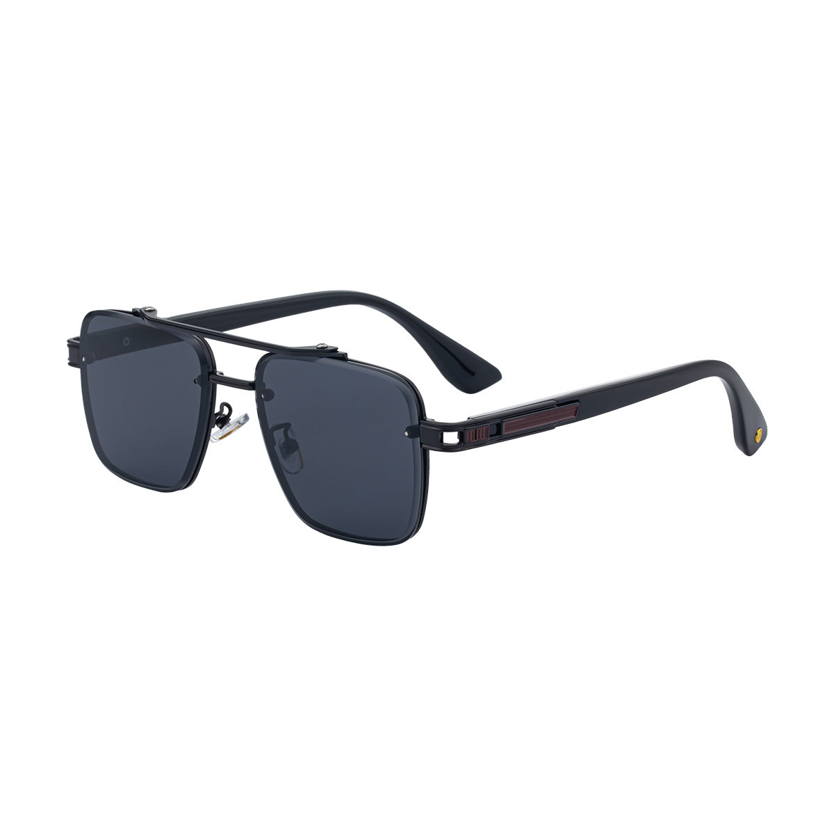 Lunettes de soleil homme à cadre carré