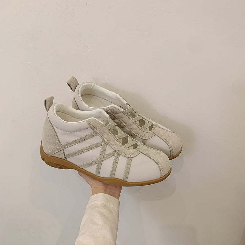 Femmes Versatile Style Coréen Platform Toile Chaussures Été Arrivée Trendy Confortable Ligh