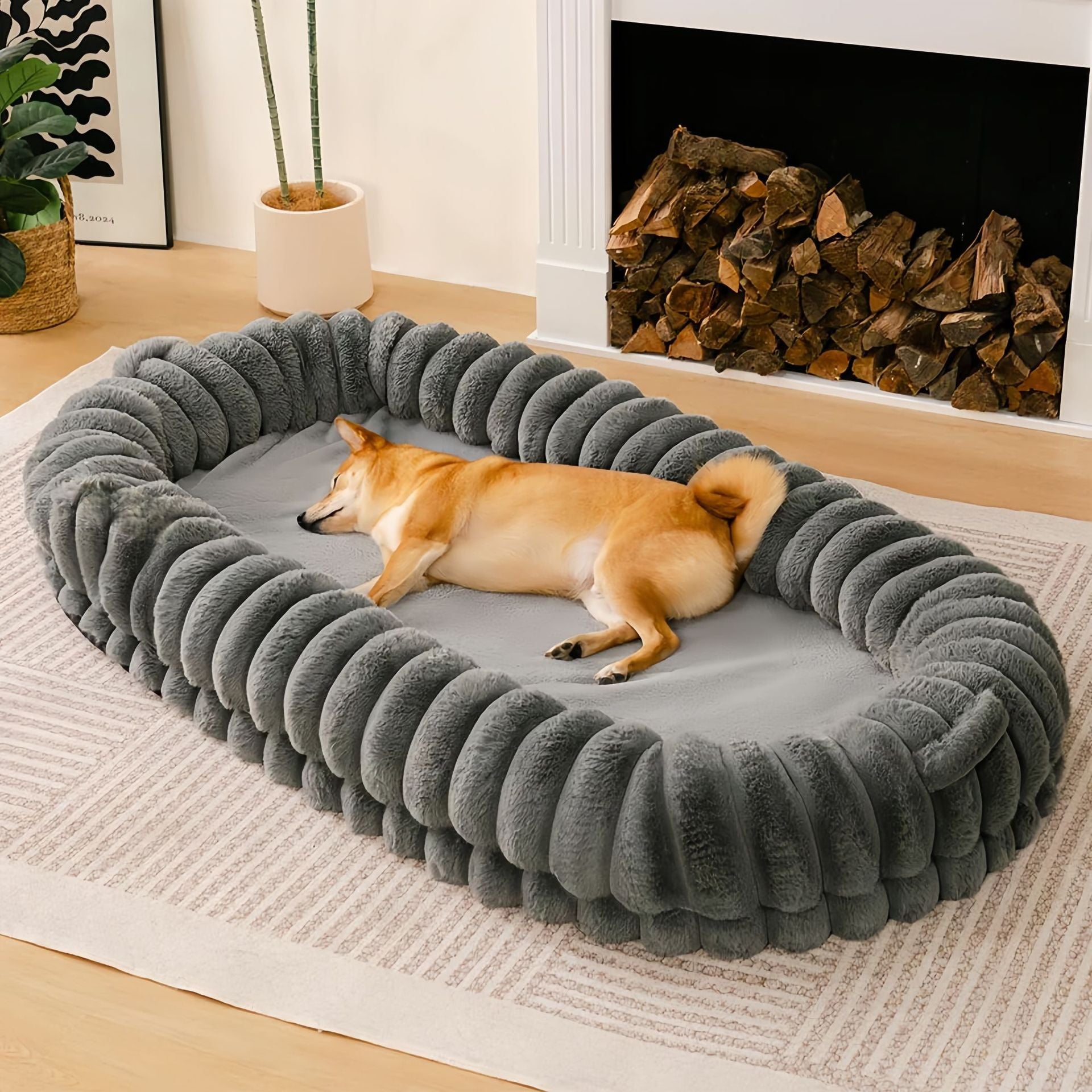 Lit de Sofa confortable et sûr pour chien et homme partagé qui est amovible et lavable