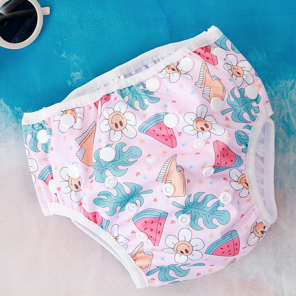 Pantalons de bain respirant en mesh bébé