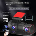 Dans la voiture Dual-lens WiFi Dash Cam