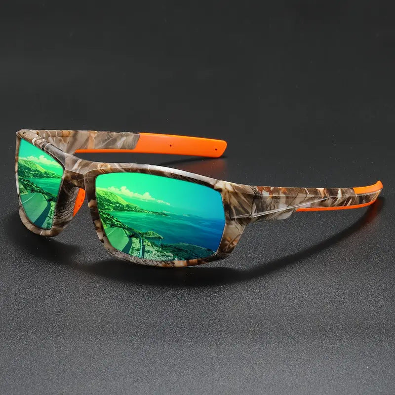 Boîte polarisé Camouflage Verres tactiques pour le cyclisme masculin et féminin