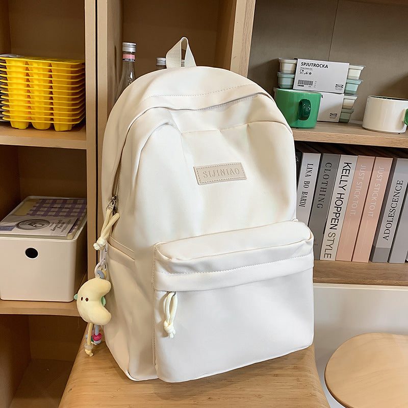 Sac à dos simple et polyvalent pour étudiants du collège