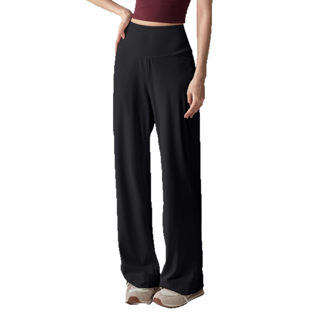 Pantalons de fitness à jambes droites