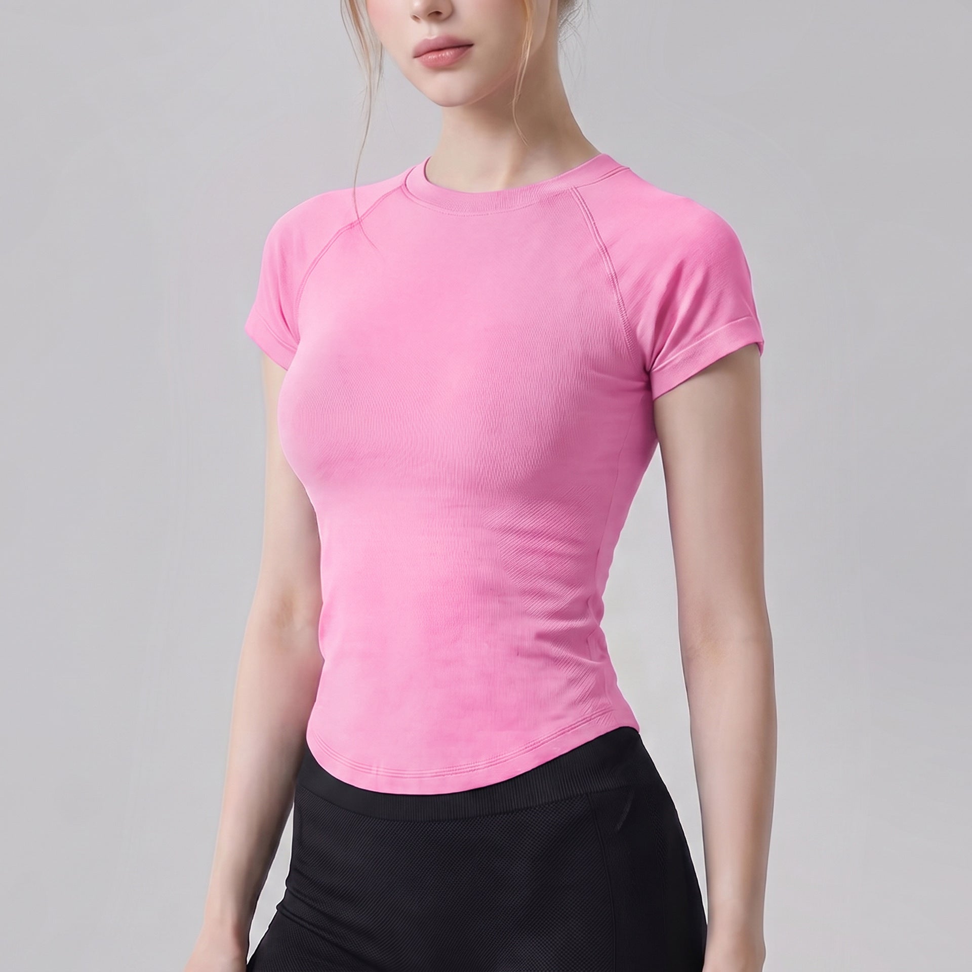 T-shirt d'entraînement pour femmes à séchage rapide