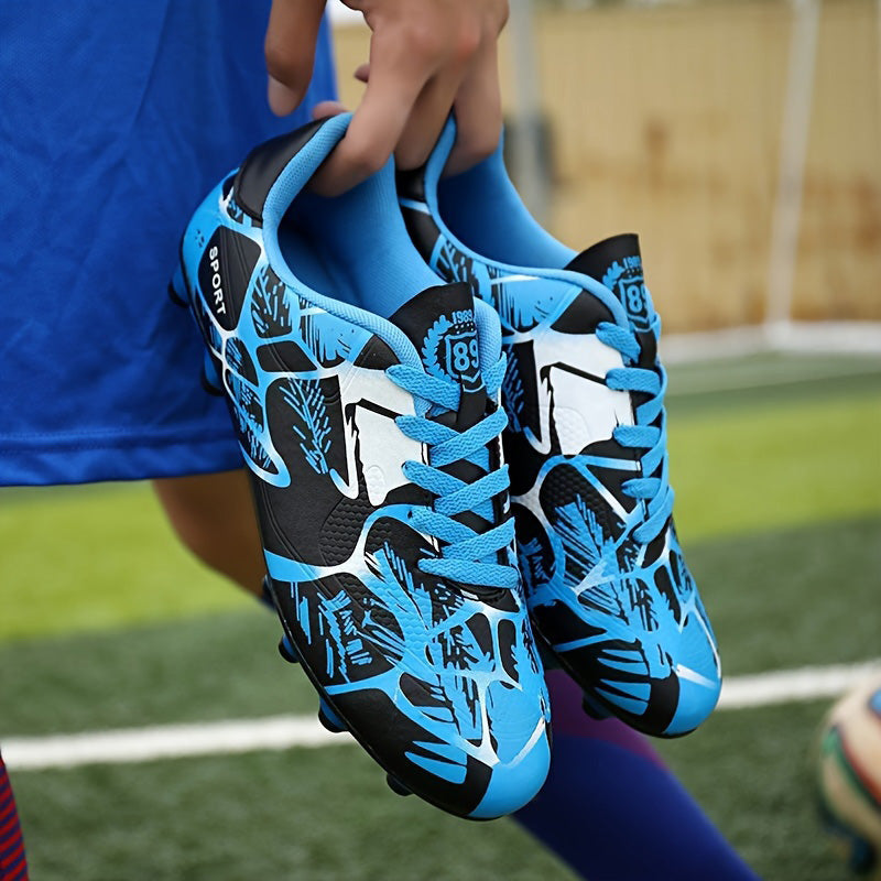 36-45 Football Shoes Sneakers Men Women,Low Top Spike Cleats Football Boots Youth Kids,Soccer Athletics Training Shoes Boys Girls,Unisex