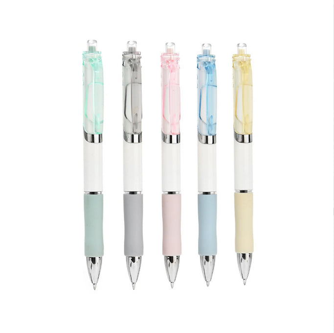 Macaron presse stylo-corps ordinaire 0,5mm-Mixed Couleur-5 pcs/box