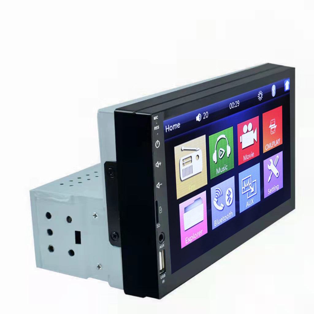 Système multimédia d'interconnexion de téléphone mobile MP5 monté sur véhicule