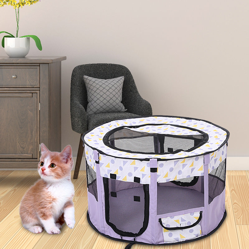 Tente fermée pliable pour chiens et chats
