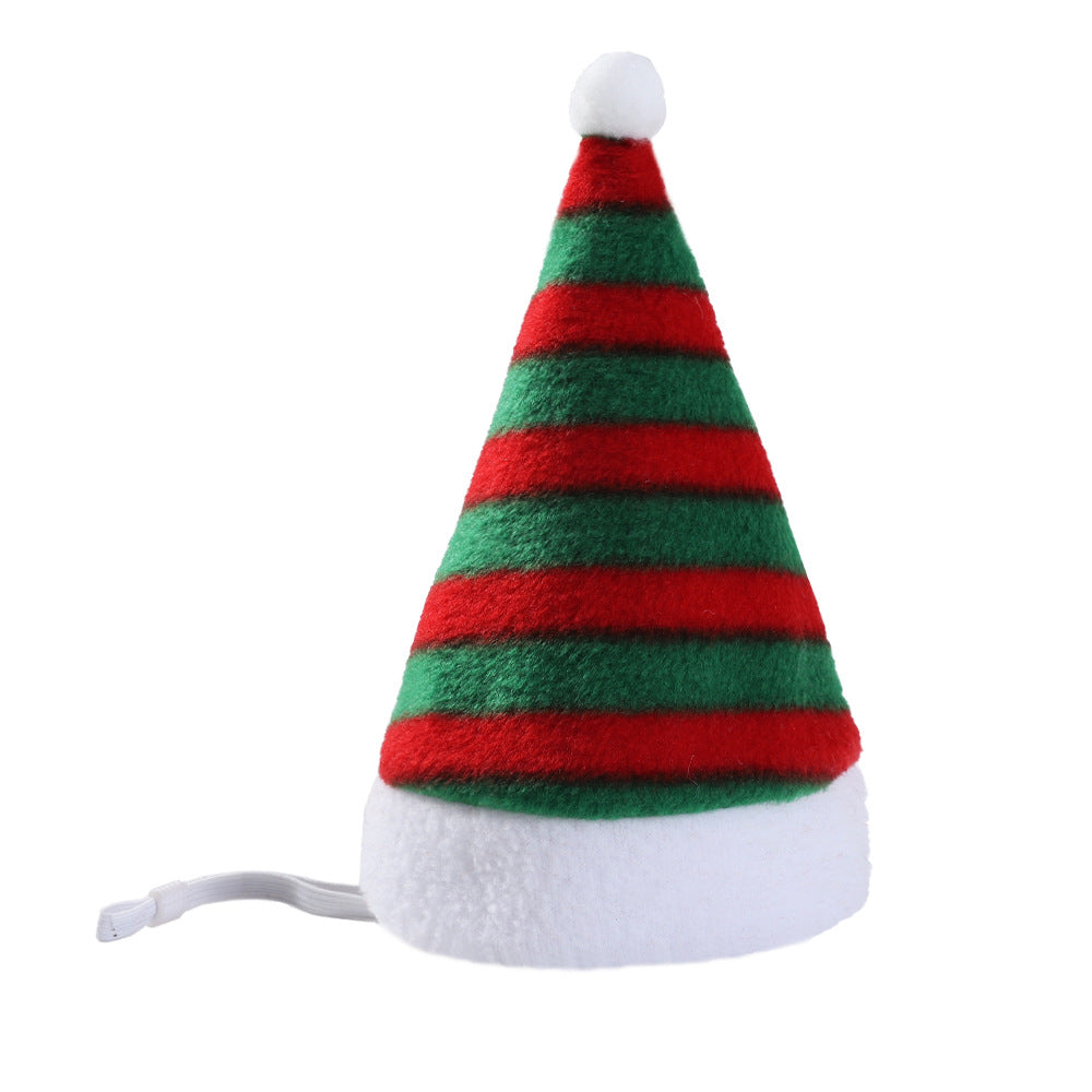 Chapeau de Noël multicolore