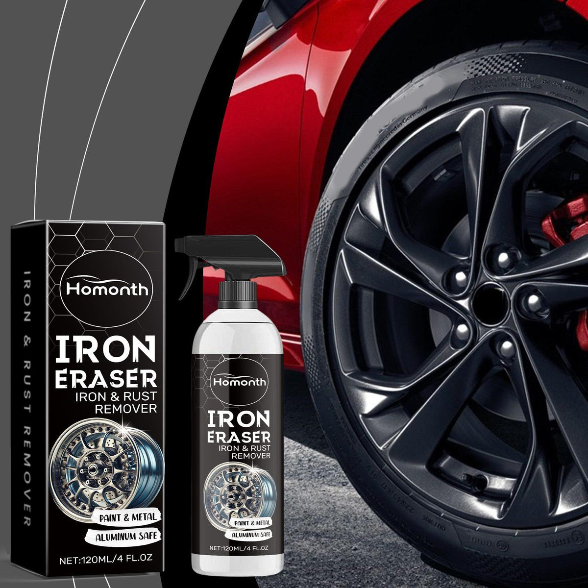 HOMONTH Automotive Rust Stain Cleaner