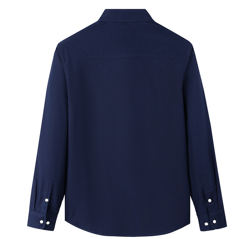 Oxford Cotton Shirt manches longues Style casual