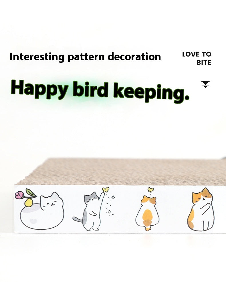 Jouets pour perroquet Chinese Layer Pie Pet Bed Matériel