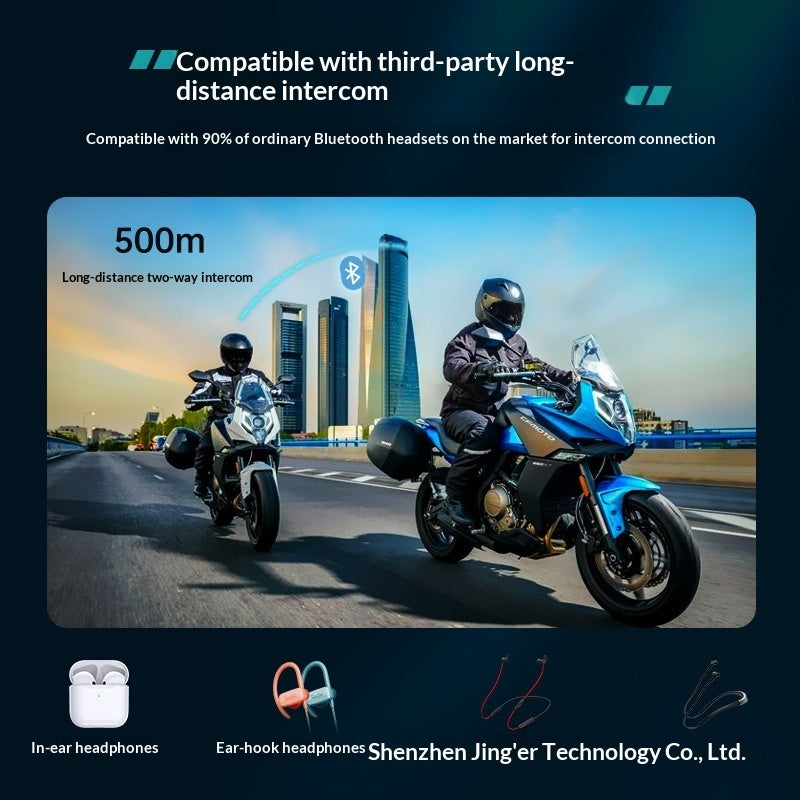 Casque de moto casque intelligent pare-bruit casques sans fil
