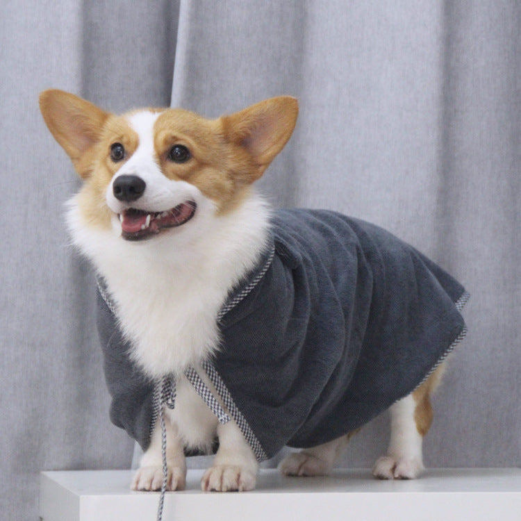 Serviettes pour animaux en fibre ultra fine Absorber l'eau pour chiens Chats Bains Serviettes de bain Soins à domicile et Dai
