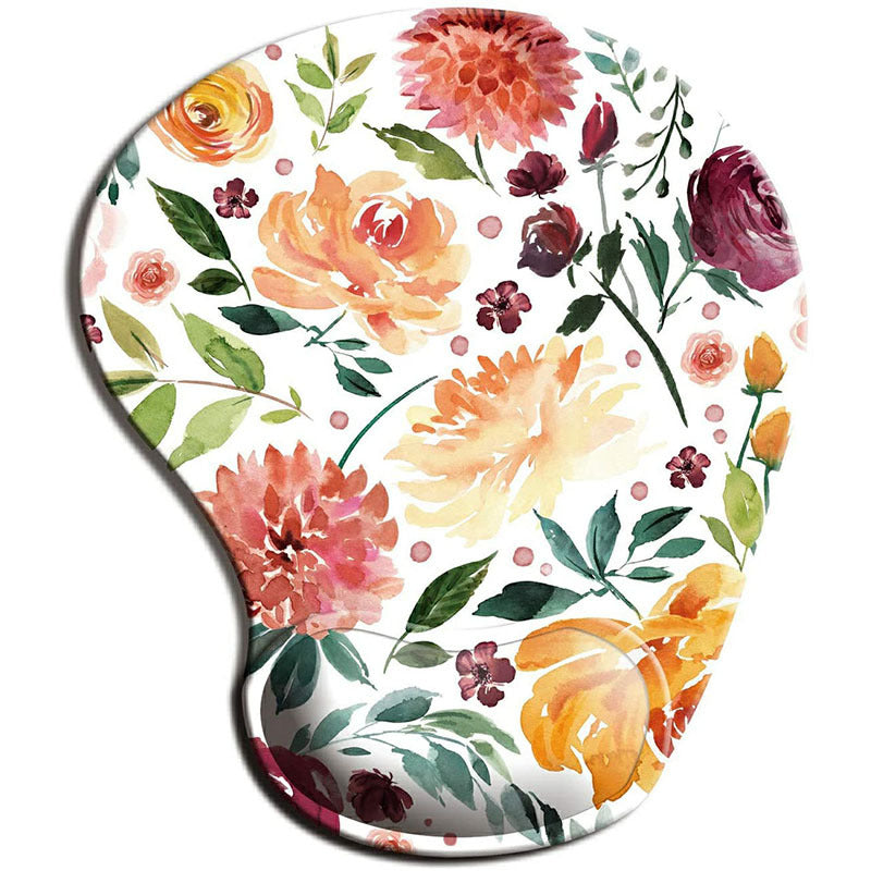 E-Commerce Wristband Rubber Sole Keyboard Pad Flower Game Jeu de bureau