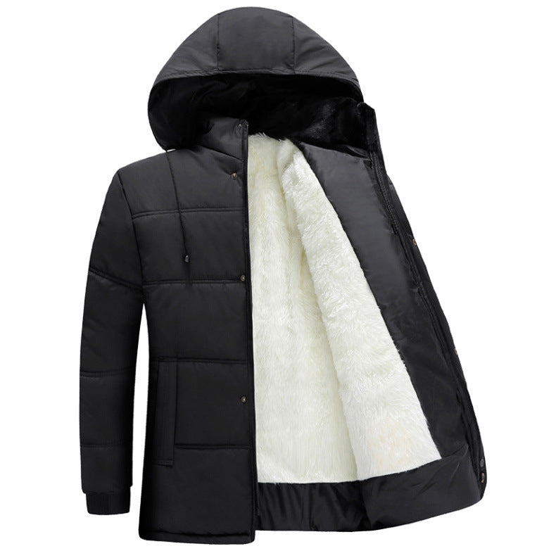Veste en coton d'hiver pour hommes