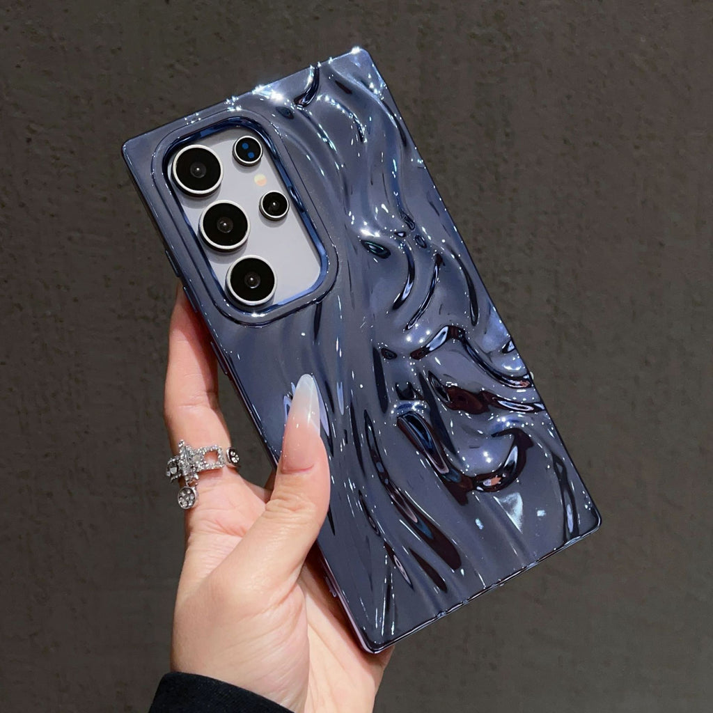 Étui de téléphone à électroplaquage en trois dimensions
