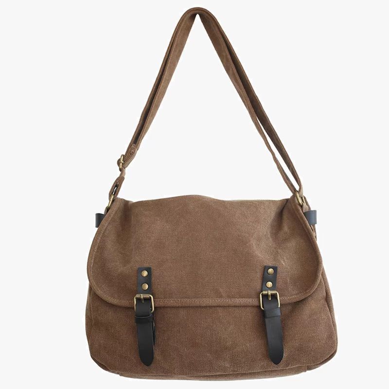 Fashion Personnalité Sac de toile rétro Casual Homme