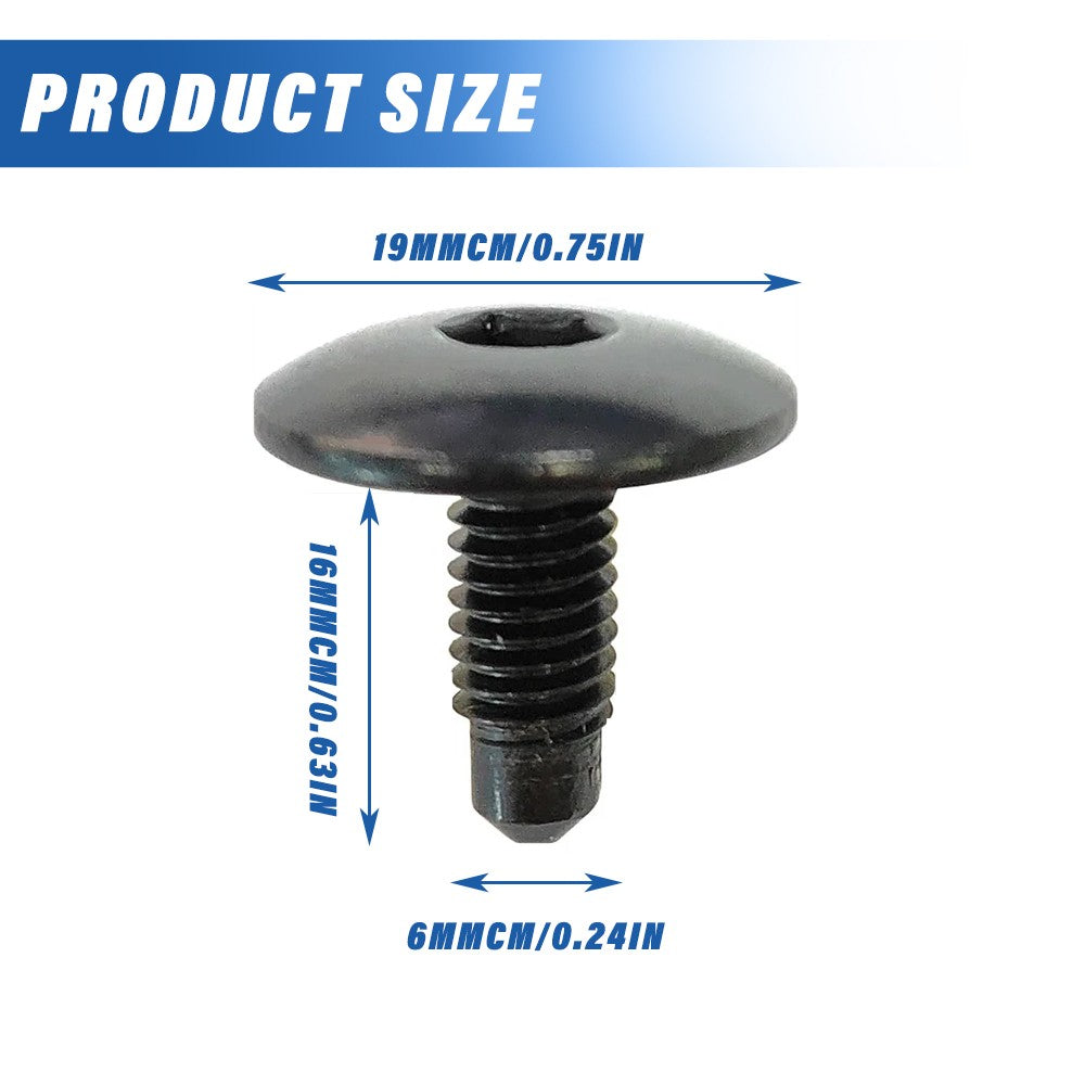 15X Valise de brouillage de voiture Bolts Rack Trous de toit pour Vauxhall Vivaro Renault Trafic