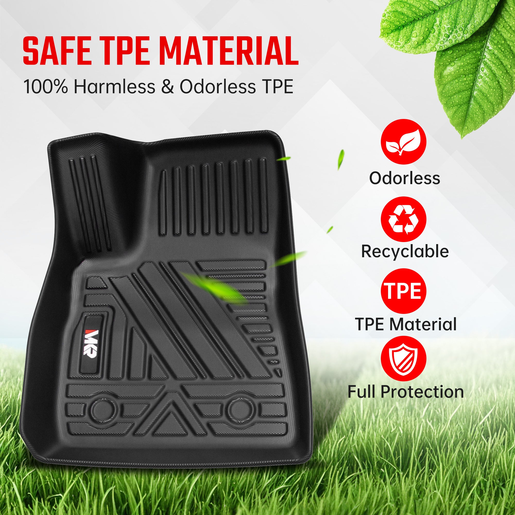 Tapis de sol TPE pour Tesla Modèle 3 2023-2025