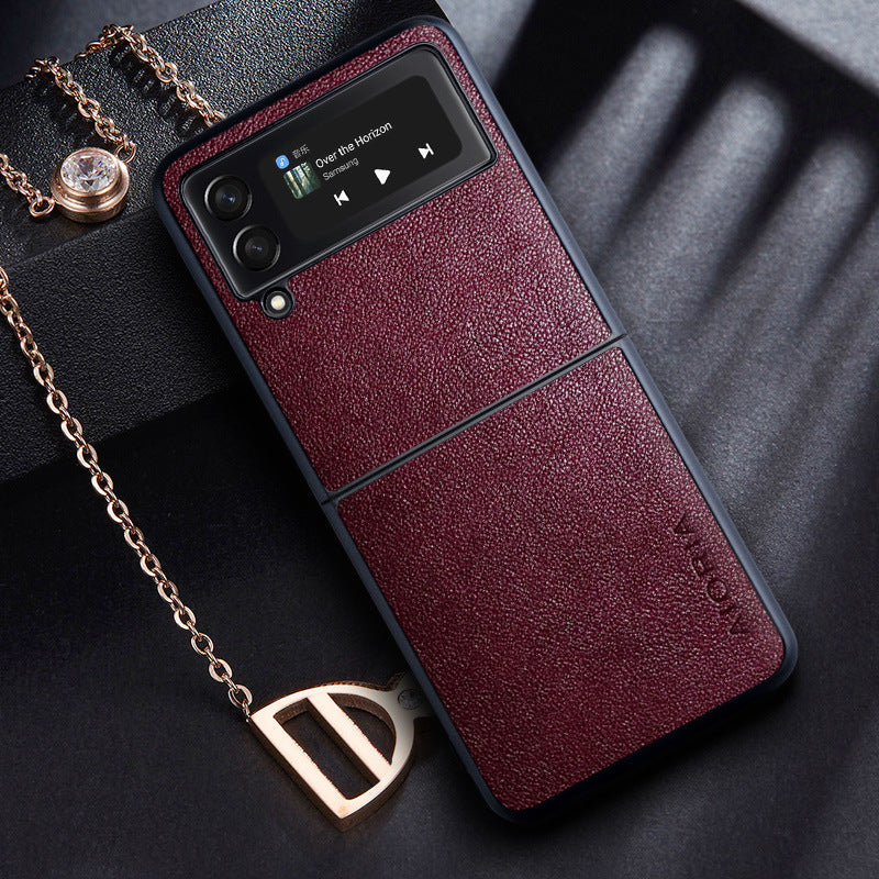 Étui téléphonique en cuir simple et musculeux